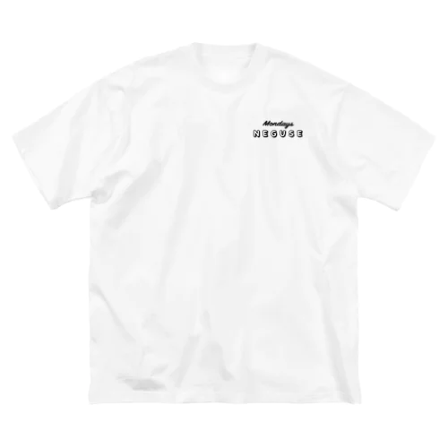 Mondays NEGUSE ビッグシルエットTシャツ