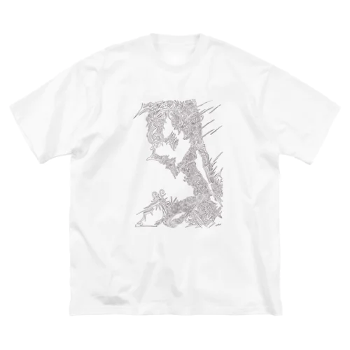 横顔 [抽象アート] Big T-Shirt