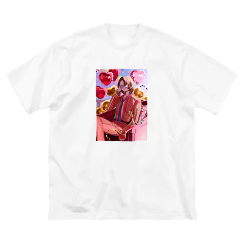 足立いまる2022年誕生日イラストグッズ Big T-Shirt