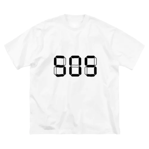 SOS（デジタル表示） Big T-Shirt