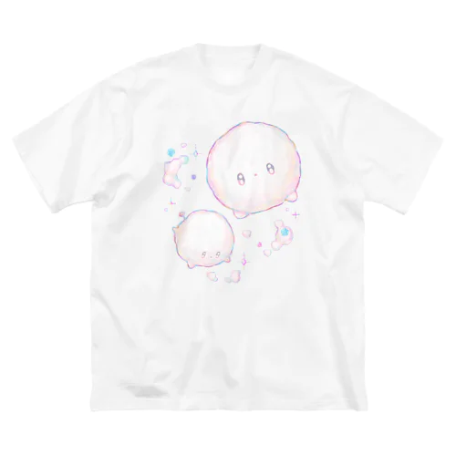 宇宙ポメラニアン ビッグシルエットTシャツ