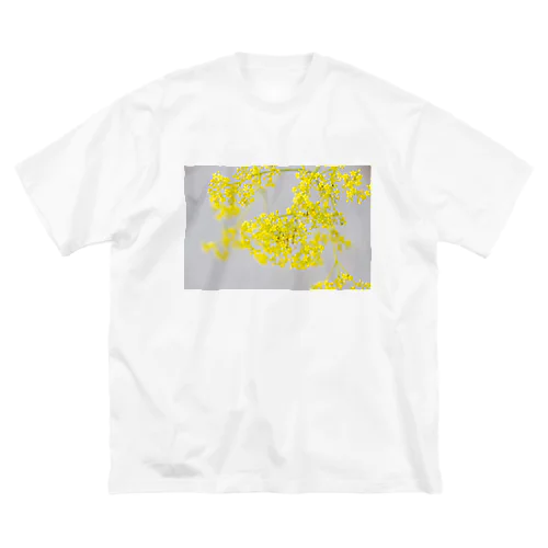 癒しの風景（オミナエシ） ビッグシルエットTシャツ