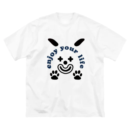 ピエロ犬 ビッグシルエットTシャツ