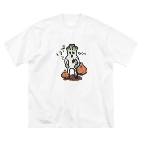 葱人(ねぎんちゅ) ビッグシルエットTシャツ