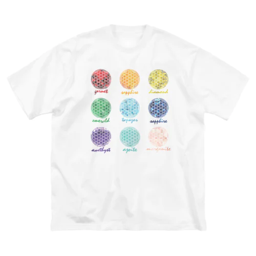 宝石展示 ビッグシルエットTシャツ