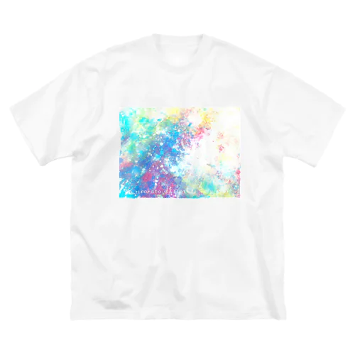 colourful canvas ビッグシルエットTシャツ