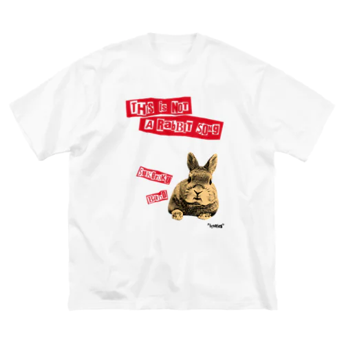 助六ばんど　This is not a rabbit song ビッグシルエットTシャツ