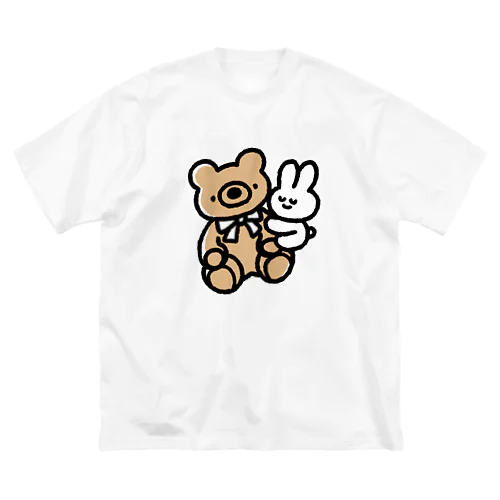 くまさんぎゅうさぎ ビッグシルエットTシャツ