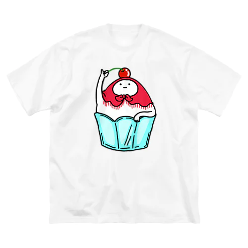 かき氷さん ビッグシルエットTシャツ