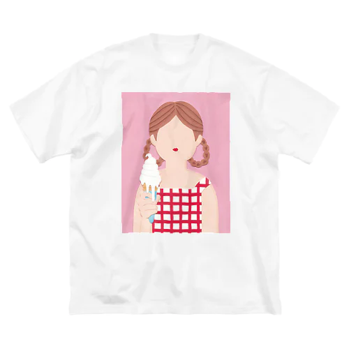 ソフトクリ〜ムガ〜ル ビッグシルエットTシャツ