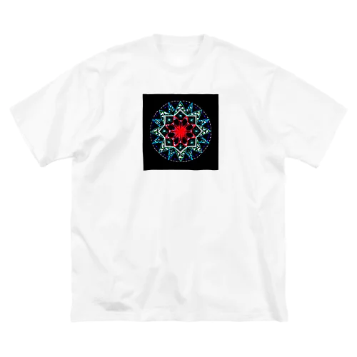 綺羅星−点描曼荼羅 Big T-Shirt