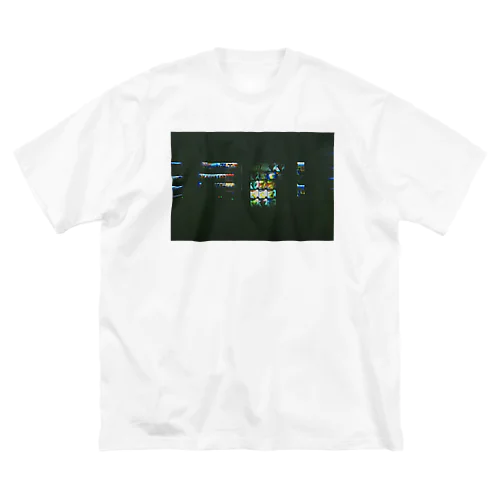 フィルム自販機T ビッグシルエットTシャツ