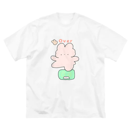 Over🐰 ビッグシルエットTシャツ