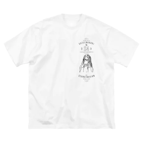 ［sateen kaari］ -S4 series- ビッグシルエットTシャツ