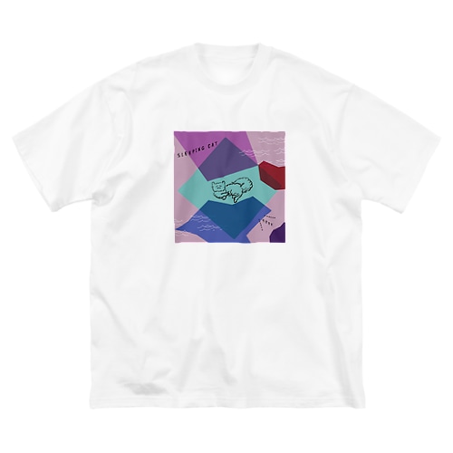 寝てる猫ちゃん-リラックス- Big T-Shirt