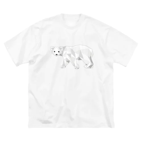 べあぽりごん_ビッグシルエット白Tシャツ ビッグシルエットTシャツ