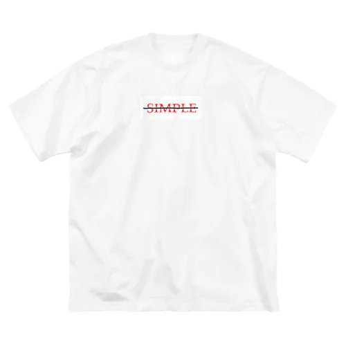 SIMPLE ビッグシルエットTシャツ