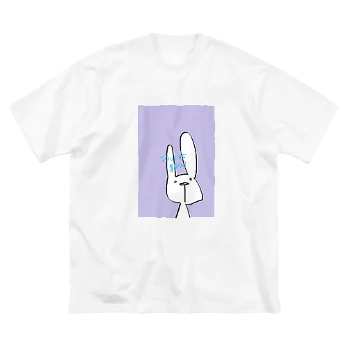 うさぎ（sounds good） ビッグシルエットTシャツ