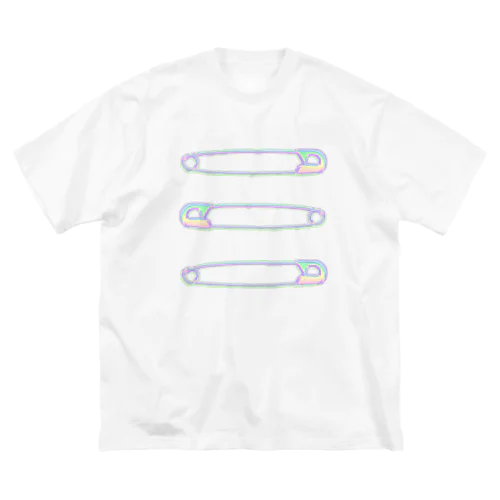 【ADDITIVITY】 セーフティーピン 3 #HOLO Big T-Shirt