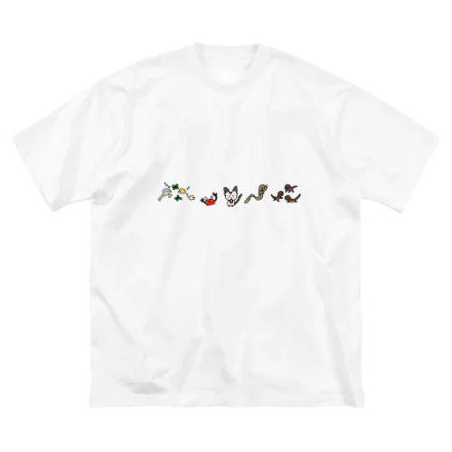 ミミちゃんとおともだち ビッグシルエットTシャツ