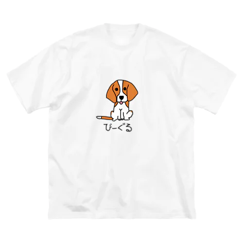 びーぐるTしゃつ！レッド&ホワイト Big T-Shirt