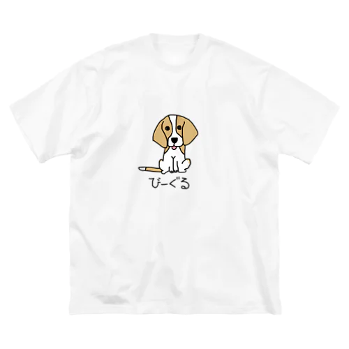 びーぐるTしゃつ！レモン×ホワイト Big T-Shirt