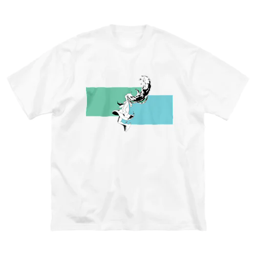 she the SEA ビッグシルエットTシャツ