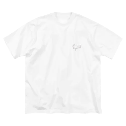 しまいぬ 루즈핏 티셔츠
