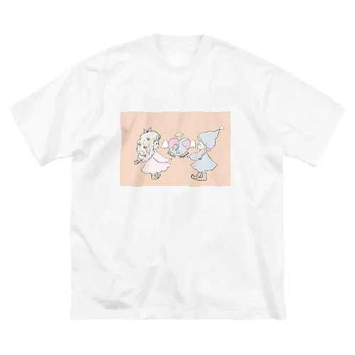 world happiest  ビッグシルエットTシャツ