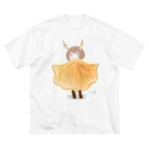 舞うシカジョ ビッグシルエットTシャツ