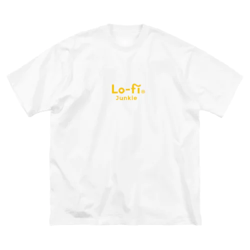 Lo-fi Junkie BIG TEE 【YELLOW】 ビッグシルエットTシャツ