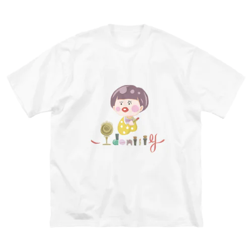 identity ビッグシルエットTシャツ