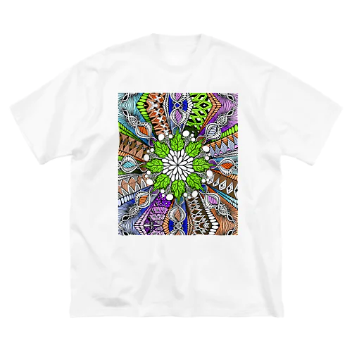 Floralshine ビッグシルエットTシャツ