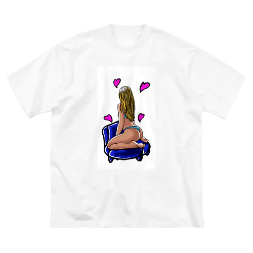 ビキニ美女 ビッグシルエットTシャツ