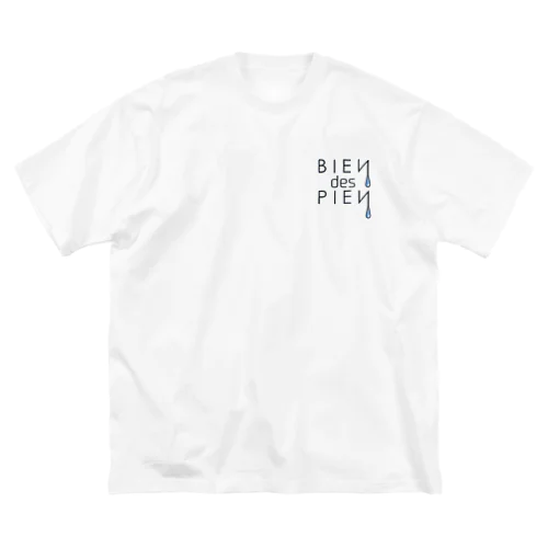 BIEN des PIEN　ロゴマーク(グリッチ＋) Big T-Shirt