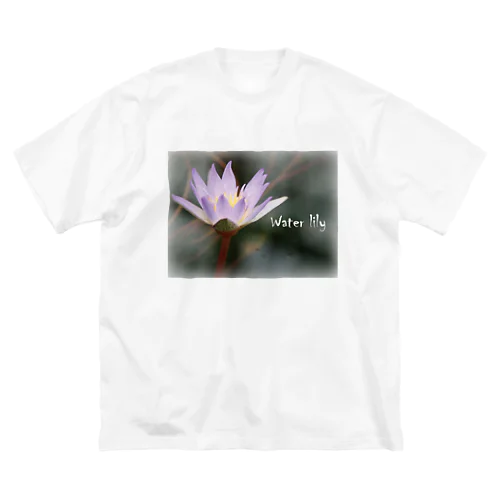 water lily ビッグシルエットTシャツ