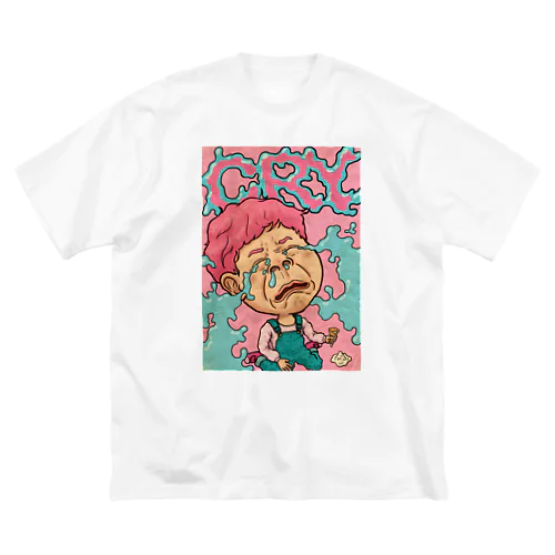 CRY ビッグシルエットTシャツ