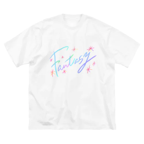 Fantasy 《Aurora》 前面 ビッグシルエットTシャツ