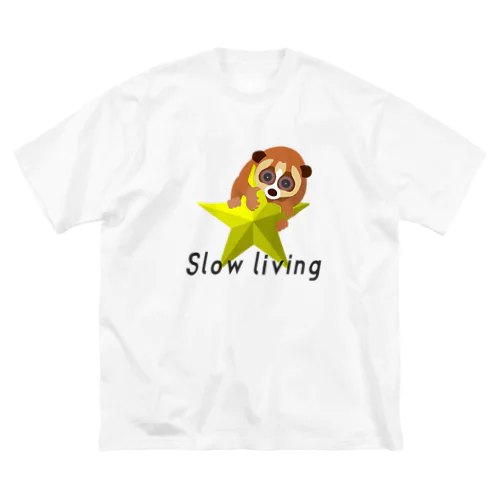 Slow living ビッグシルエットTシャツ