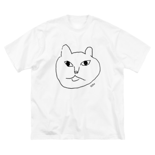 OINOE ねこ （黒） Big T-Shirt