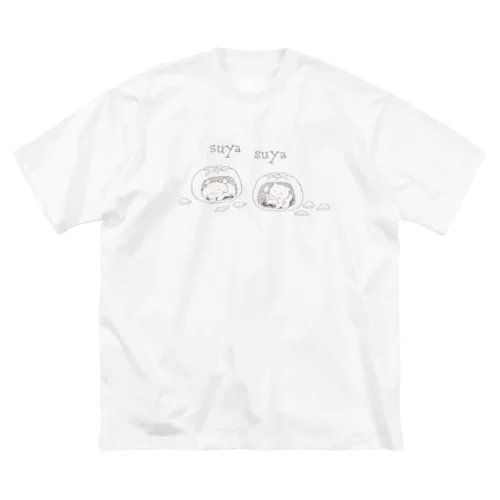 suya suya (ビッグ) ビッグシルエットTシャツ