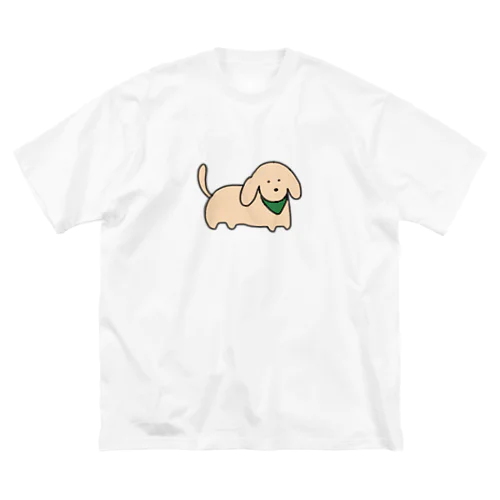 愛されボディの犬　色付き Big T-Shirt