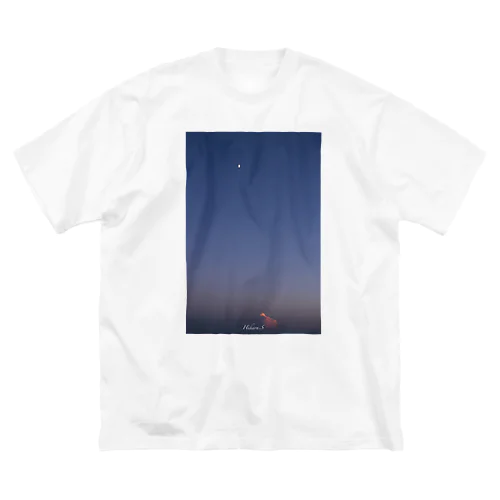 Moon＆Cloud ビッグシルエットTシャツ