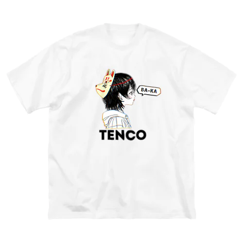 TENCOちゃん（黒ロゴ） Big T-Shirt