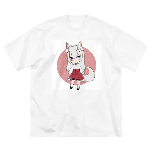 銀狐🐾 ビッグシルエットTシャツ