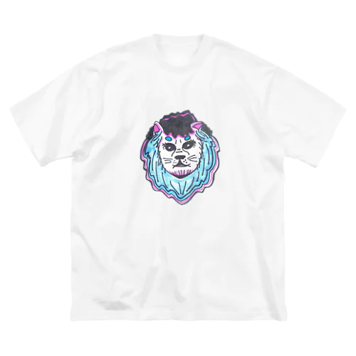 Lion Blue ライオンブルー ビッグシルエットTシャツ