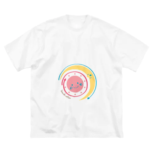 なでなで太陽と月 ビッグシルエットTシャツ