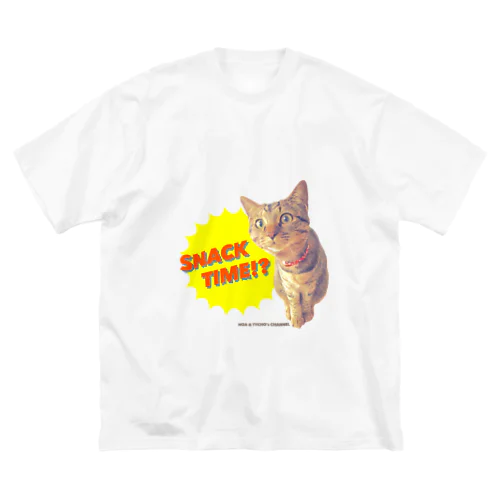 SNACK TIME ビッグシルエットTシャツ