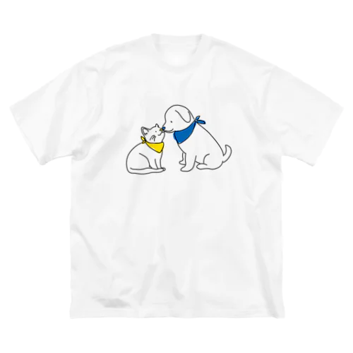 wish for PEACE ビッグシルエットTシャツ