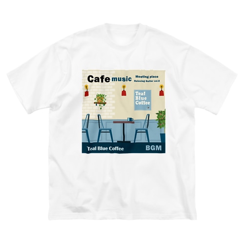 Cafe music - Meeting place - Big T-Shirt